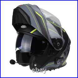 Viper RSV191 BL+ 3.0 Pinlock Blinc Flip Up Motorcycle Modular Helmet LARGE