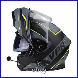 Viper RSV191 BL+ 3.0 Pinlock Blinc Flip Up Motorcycle Modular Helmet LARGE