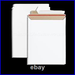 WHITE Large Letter All Board Envelopes Strong Parcel for Shipping 350GSM